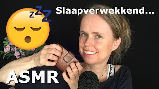 Slaapverwekkende Video  Tapping, Scratching, Sponge Squishing & Sticky Sounds  ASMR Nederlands