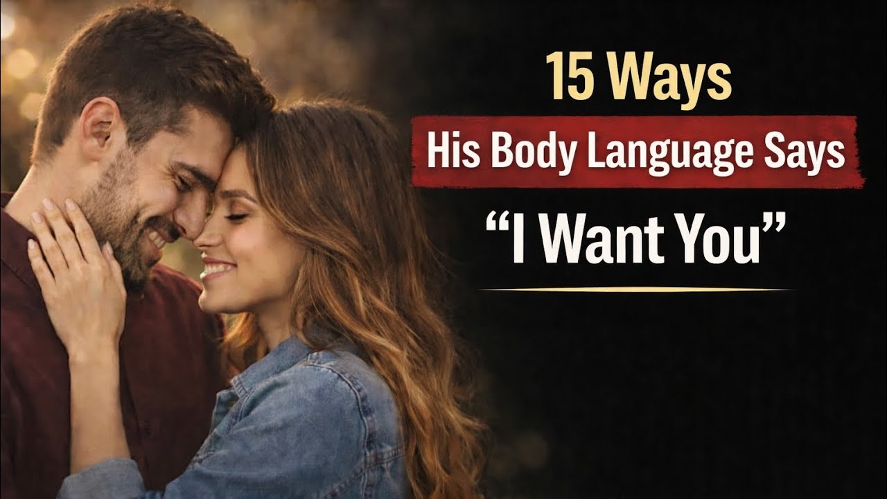 15 Ways His Body Language Says I Want You