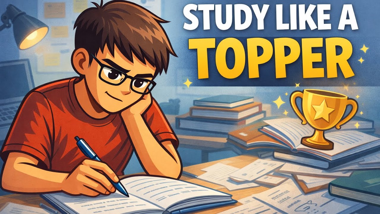 How Toppers Study During Exam Days (Without Panic) | 3 best secrets 🤫 | missclarityy