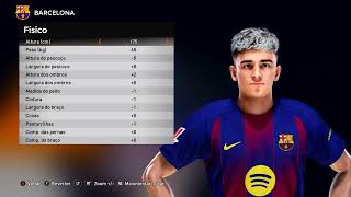 Pes 2021 - New Face And Hair Gavi 2025 - 4K