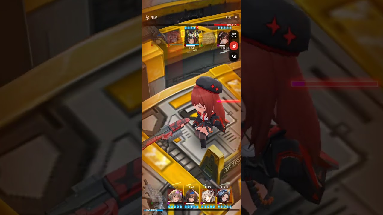 [nikke] champion arena, Moran Noah Bay Anis vs Blanc Anis Rumani Biscuit Ice 