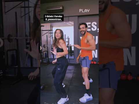 Good Job P Prajakta Koli Workout Mostlysane Gymworkout Gym Dance