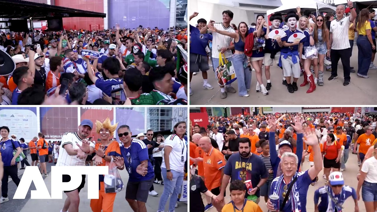 Japan Fans Celebrate as Blue Samurai Hold Netherlands to Thrilling