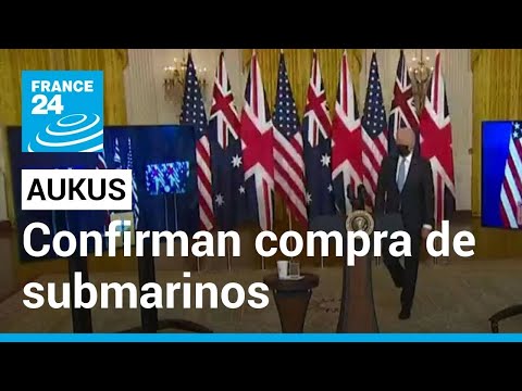 EE. UU. y Australia confirmaron la compra de submarinos nucleares en el marco de Aukus