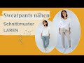 Sweathose nähen mit Schnittmuster LAREN