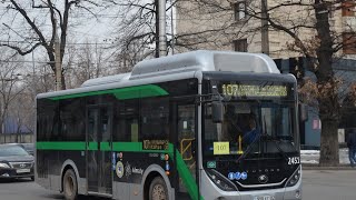 Алматы.Yutong ZК6890HGQ (QazTehna) 2023 г.в, 107 маршрут, БН 2451