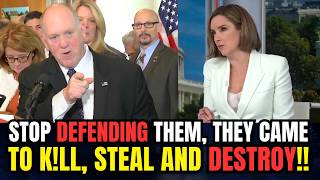 MAGA Tom Homan REFUSES To Take Any Crap From Clown Margaret Brennan And Puts Her In Her Place
