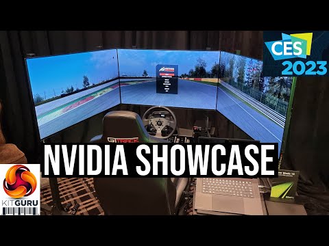 CES 2023: NVIDIA Showcase (& RTX 4090 laptop)