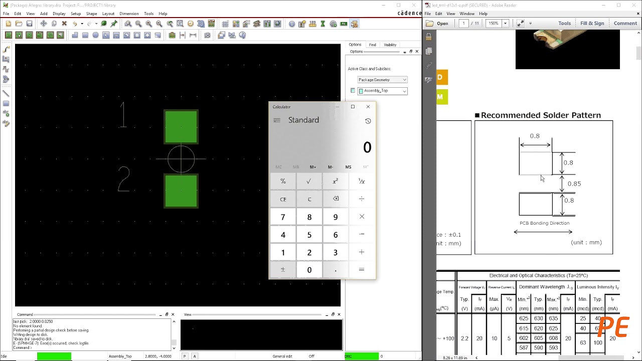 PCB Design Tutorial_25 Orcad Pcb Editor Custom Part 01 Footprint ...