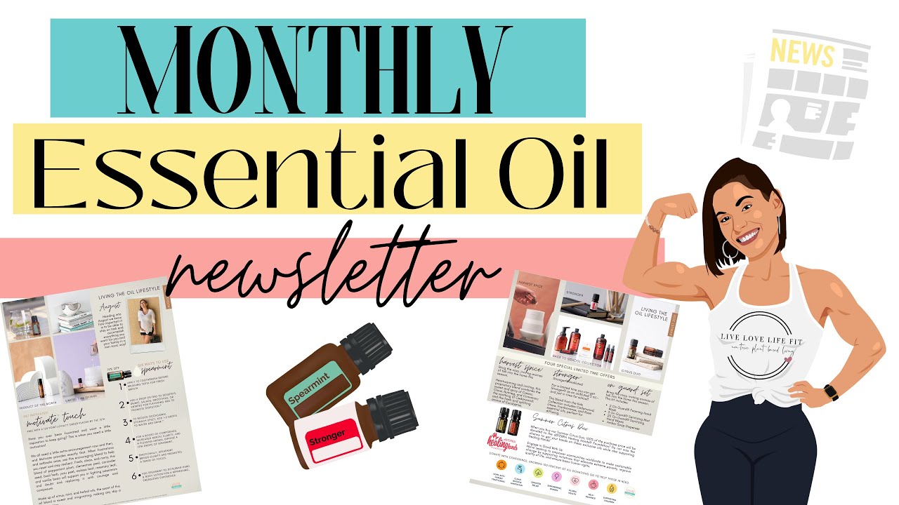 Monthly Essential Oil Newsletter | Glowing Lifestyle Society