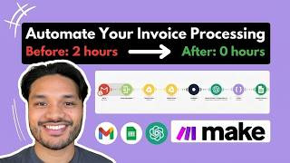 Stop Manually Processing Invoices - Automate Everything With AI (Free Template)