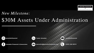 New Milestone: $30 Million in Assets Under Administration