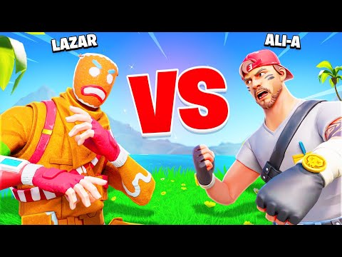 *NEW* LAZARBEAM challenged me to a 1v1! (IT WAS EPIC)