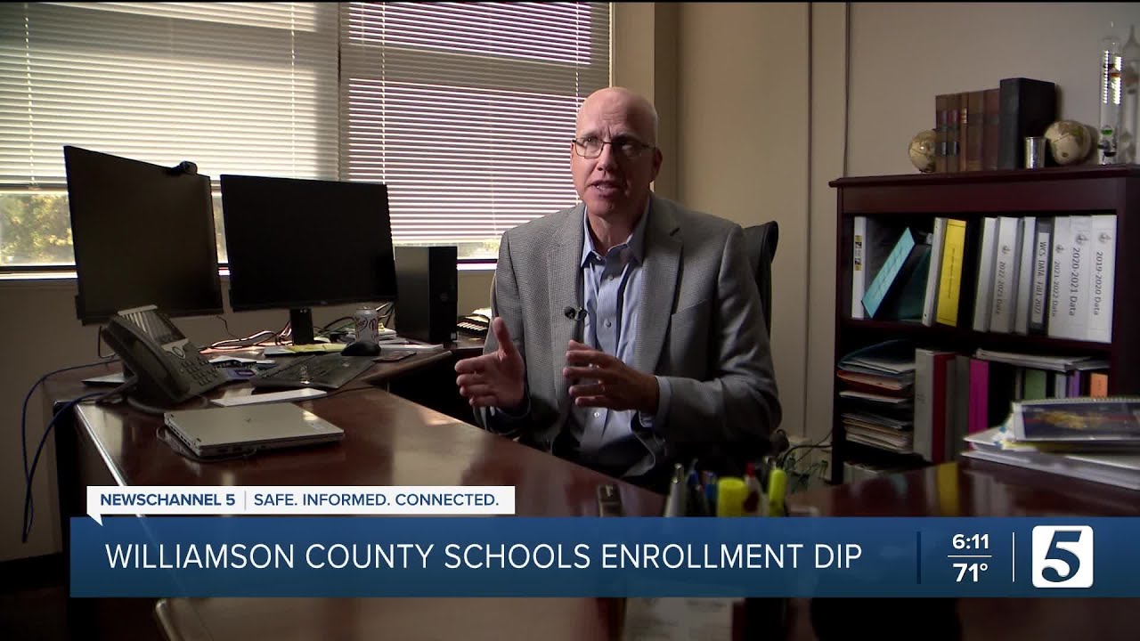 Williamson County Schools see enrollment dip for surprising reason