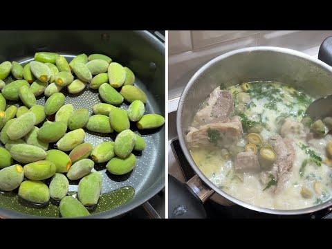    قديش كان عمرك لما عرفت انه اللوز الأخضر بينعمل منه أطيب طبخة