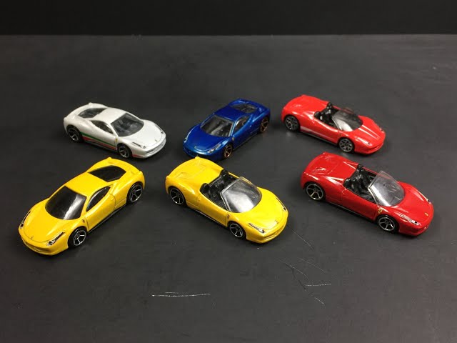 God'wealth 1/64 フェラーリ 458 イタリア ロッソコルサ hotwheels