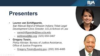 FY 2020 BJA Adult Drug Court and Veterans Treatment Court Grant  Funding Opportunity for Tribes