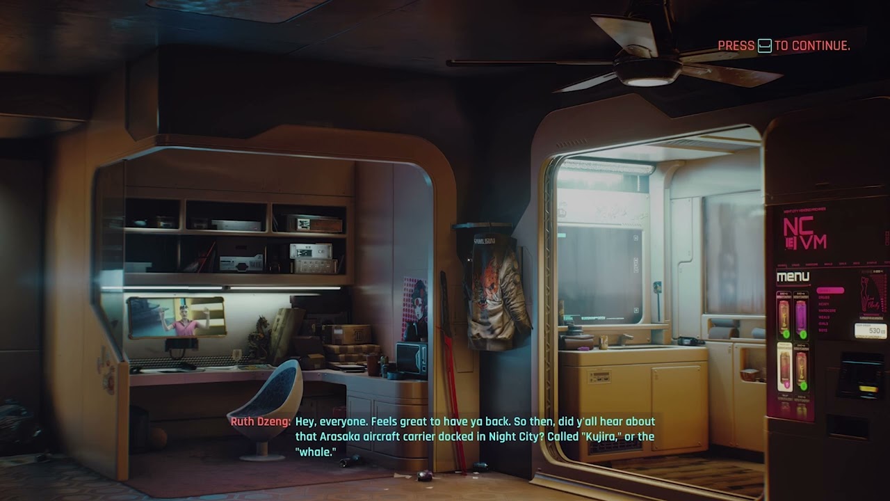 Cyberpunk 2077 SFX Load screen loop 05 (Sound Effect)