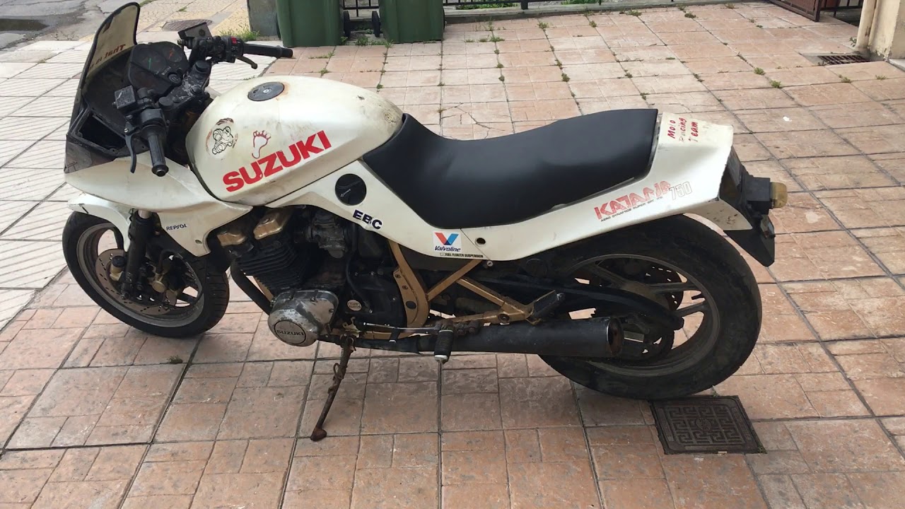 Suzuki Katana 750 Pop Up KATERINI - YouTube