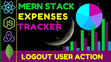 🟢 MERN stack  Expenses Tracker project #34 Logout User