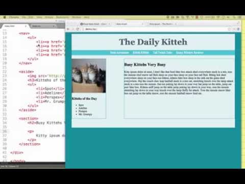 CSS Layouts & Positioning: Fixed Layout - Part 3 Columns