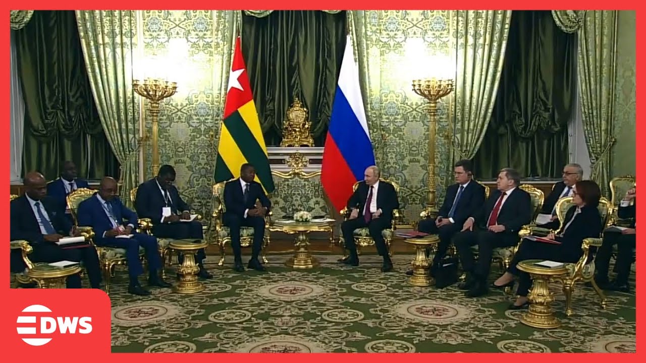 Путин встретился с президентом Того для переговоров по вопросам безопасности, энергетики и сотруд...