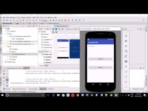 How to create a rounded corners Button in Android Studio tutorial in HINDI