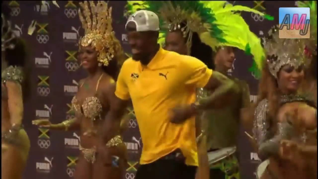 Usain Bolt Dances with HOT Brazil Samba Dancers at Rio Olympic News