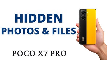How to HIDE PHOTOS or FILES on a PRIVATE FOLDER on the POCO X7 PRO!