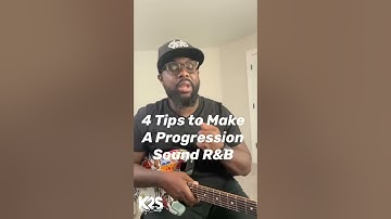 4 Basic tips to make your progression feel like R&B #shorts