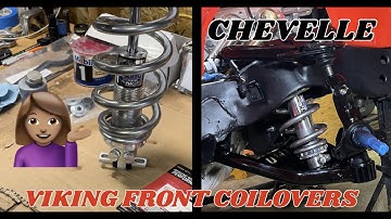 How To Install Viking Front Coilovers On A 1971 Chevelle Malibu w/ UMI Tubular Control Arms