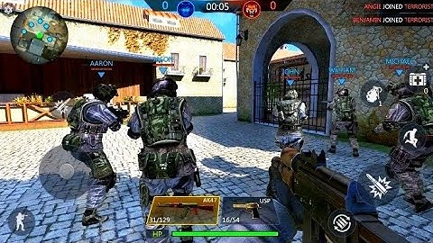 Critical Encounter Terrorist Shooting Arena- Real Commando Mission Android OLD FPS Gameplay. #17