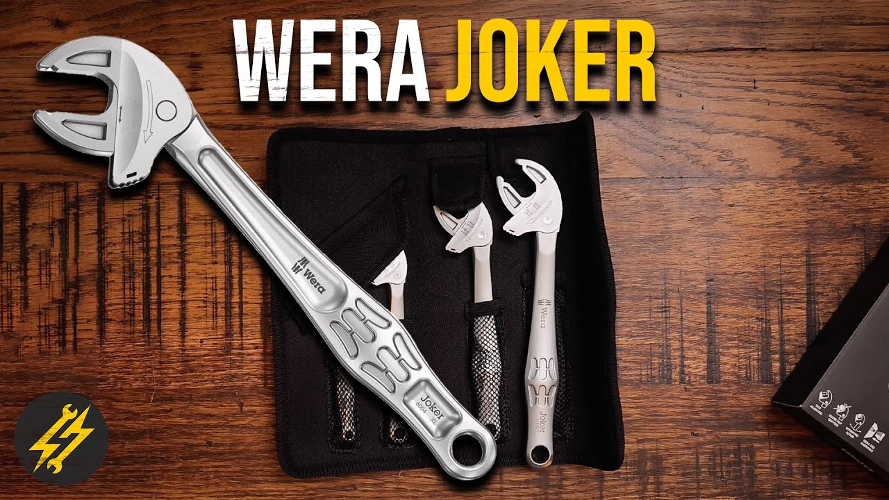 New Wera Joker 6004 Self-Adjusting Ratcheting Adjustable Wrenches