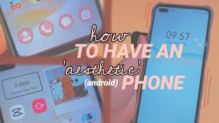 how to make your (android) phone aesthetic📱✨; organizing apps, polaroid, custom widgets ! screenshot 5
