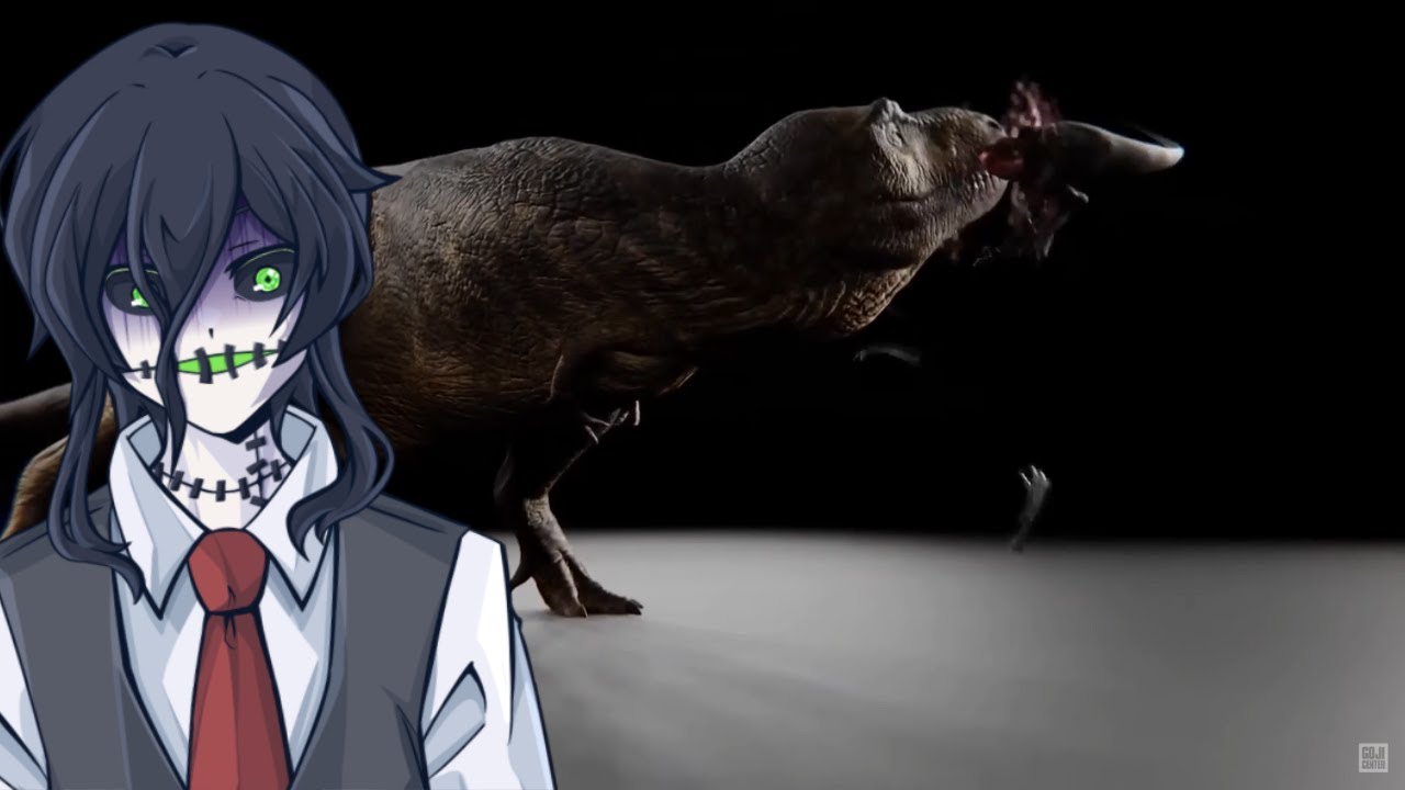 Toby Reacts to What would happen if an accurate T-rex was in Jurassic Park/World by Goji Center