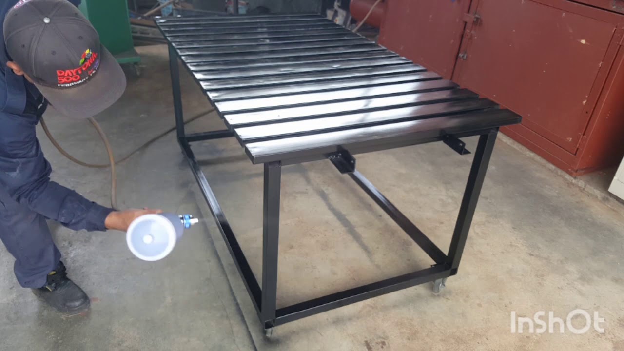 Restore welding  table memulihkan meja welding  YouTube