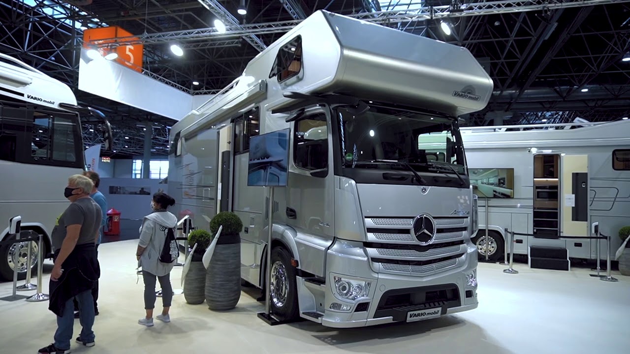 Biggest German Motorhomes: Vario Mobil 2021 based on Mercedes Benz Actros -  YouTube