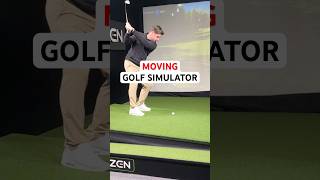 The Golf Simulator that MOVES (Zen Swing Stage x Trackman)