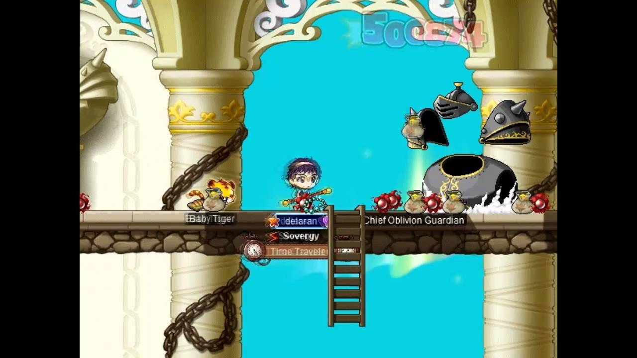 Maplestory (GMS) delaran lvl up to 182!