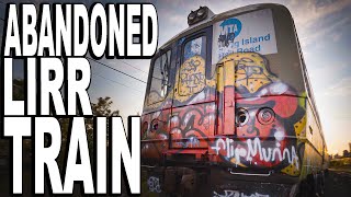 ABANDONED LIRR TRAIN AND TRACKS!!!