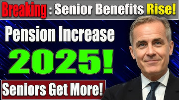 CPP & OAS Payment Increase 2025 | Canada Pension Changes Explained | Seniors Get a Raise!
