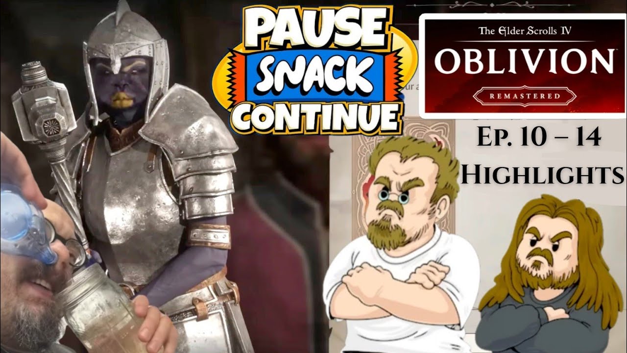 WELCOME to Tinty's Inn - Pause Snack Continue Highlights Oblivion Remastered Ep 10 - 14 Sam Hyde MDE