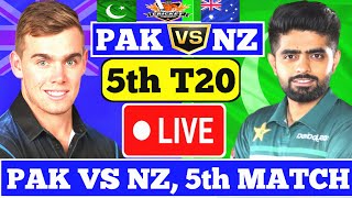 🔴Live : Pakistan vs New Zealand || 5th T20 Match || PAKvsNZ || Live Score match