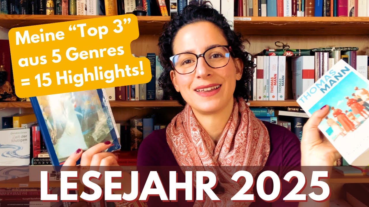 ABSOLUT BEGEISTERT! 📚 Mein Lesejahr 2025 – die besten Bücher aus 5 Genres! 