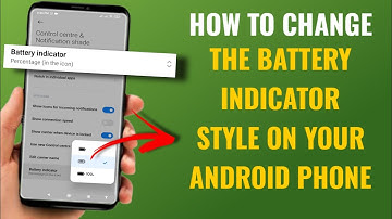 How to Change the Battery Indicator Style on Your Android Phone | Ft. Poco | English
