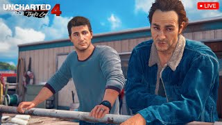 🔴 UNCHARTED 4 LEGACY OF THIEVES LIVE 🚨 PS5 4K Gameplay #live #fyp #uncharted #viral #ps5 #uncharted4