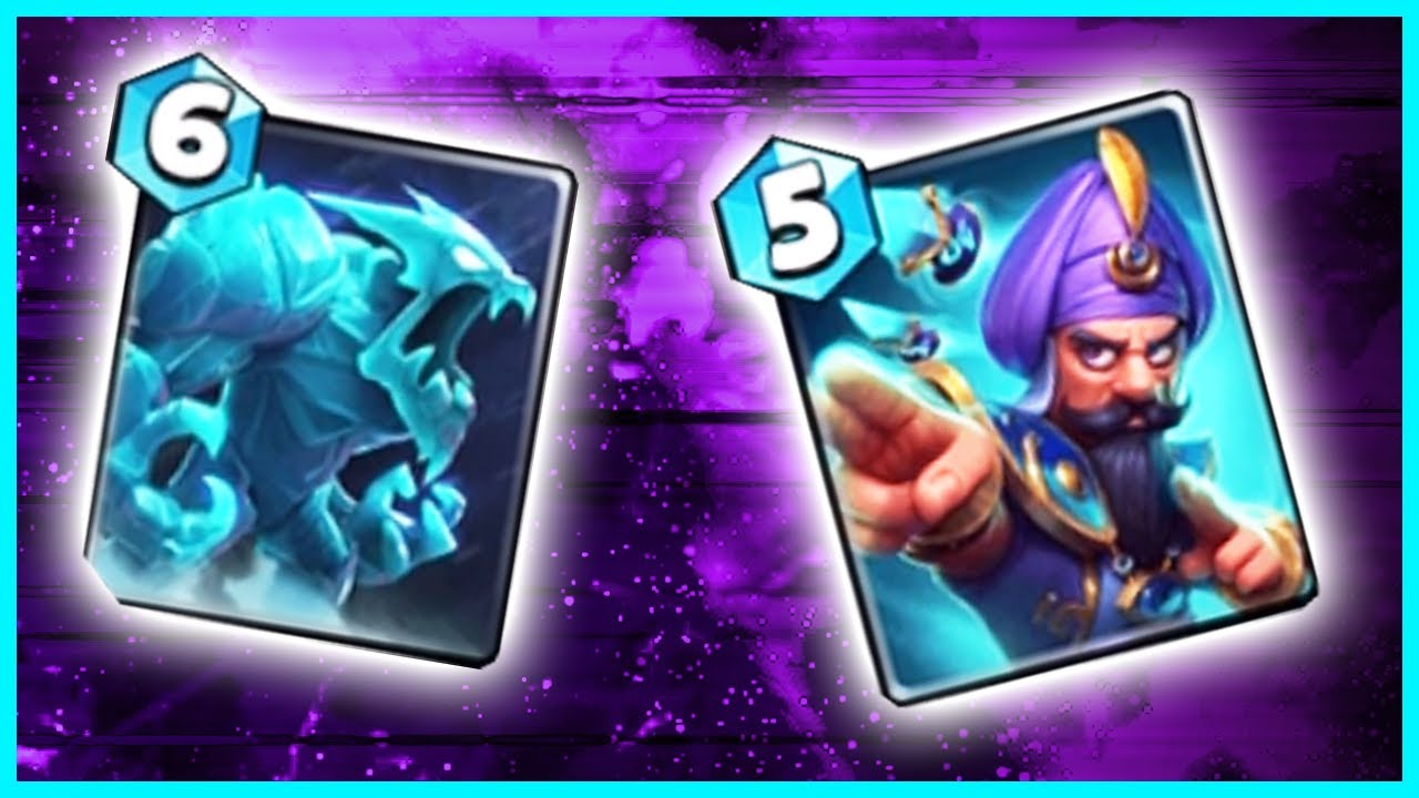 Castle Crush New Deck with Ice Elemental and Enchanter!