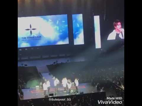 [170531] BTS The Wings Tour In Osaka Day 2 @ JIN SHOWN HIS HEART FANCAM - YouTube
