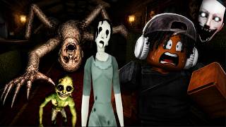 I'M BEING FOLLOWED... ROBLOX HELL RAILS: THE SCARY TRAIN...