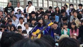 酸欠少女さユり 新宿 ペンギン広場 路上ライブ 2017.05.19